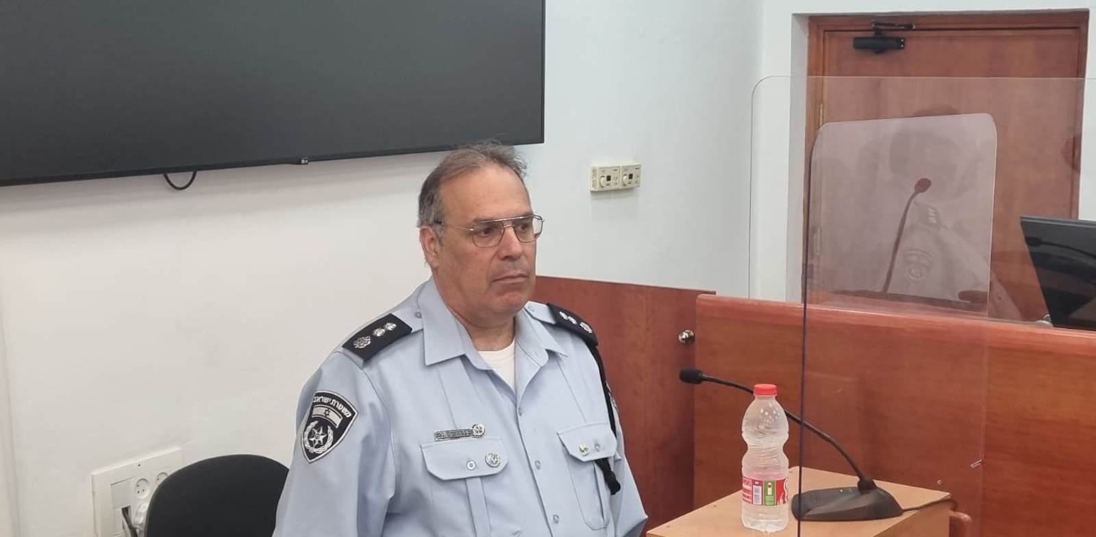 נצ''מ מומי משולם בעדותו במשפט נתניהו / צילום: תמונה פרטית