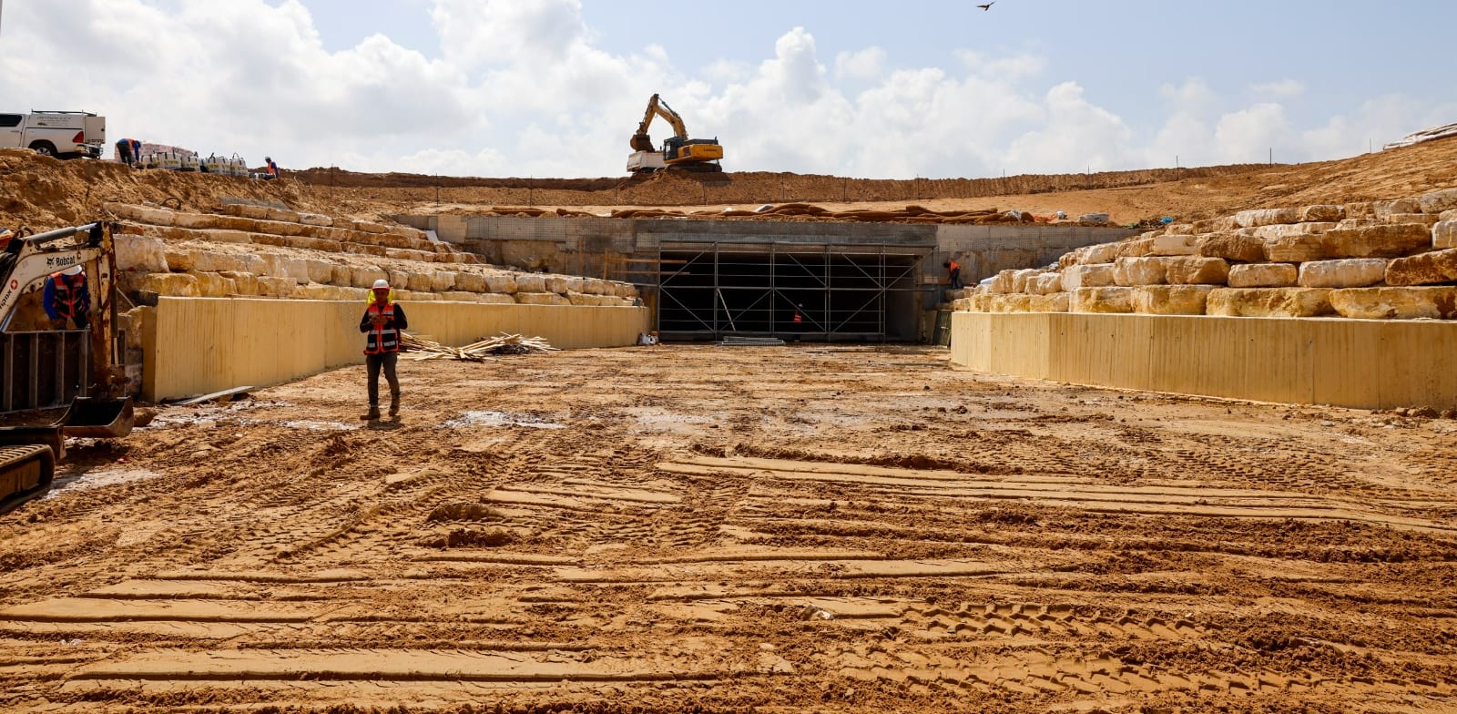 עבודות התשתית ברובע צפון־מערב / צילום: באדיבות עיריית  תל אביב