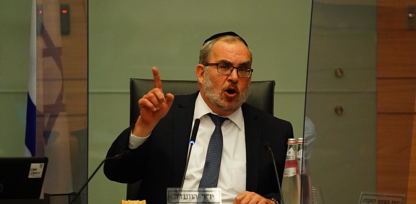 יו"ר ועדת חוקה חוק ומשפט, ח"כ יעקב אשר (יהדות התורה) / צילום: דוברות הכנסת, עדינה ולמן