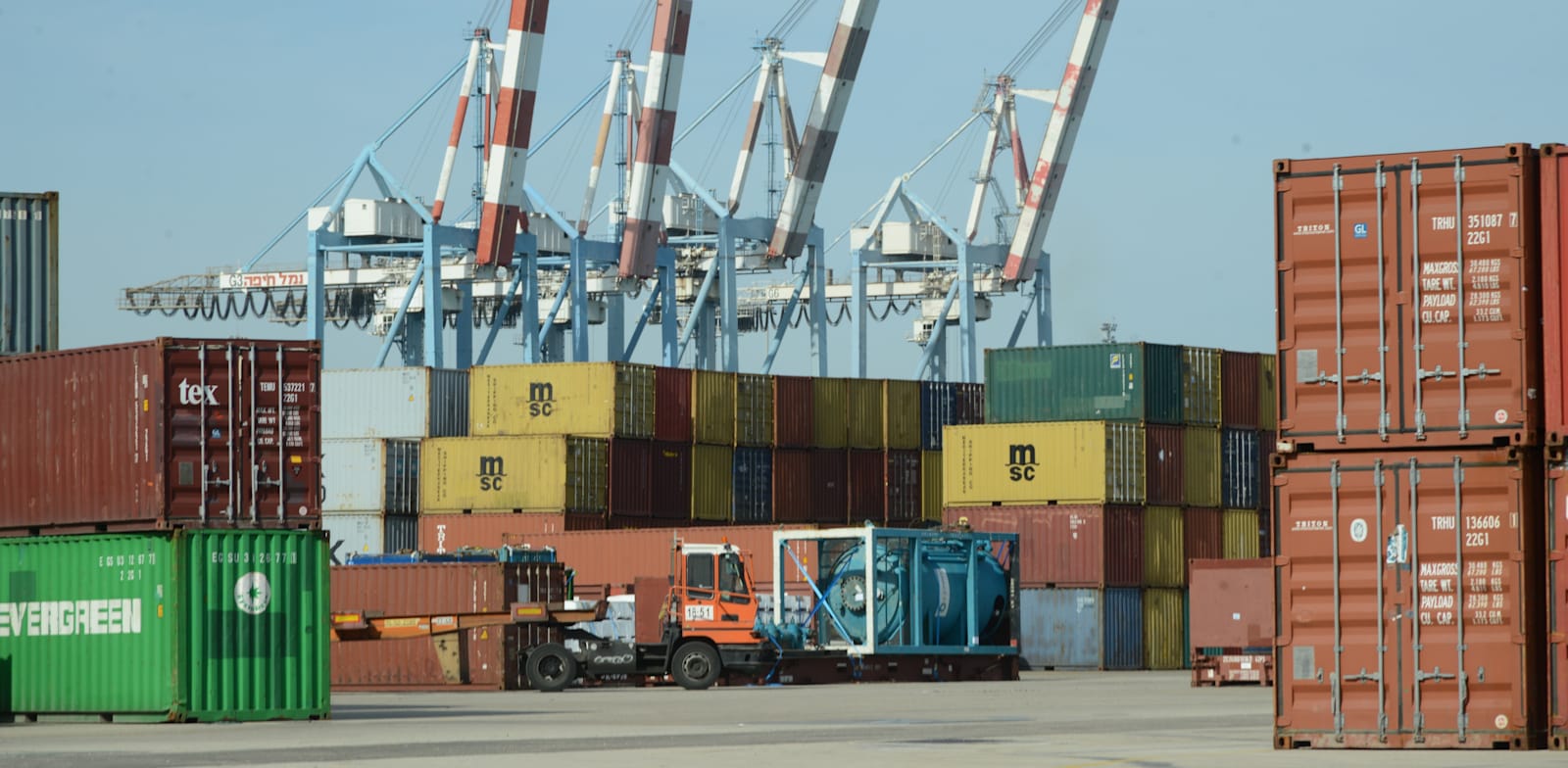 נמל חיפה / צילום: איל יצהר