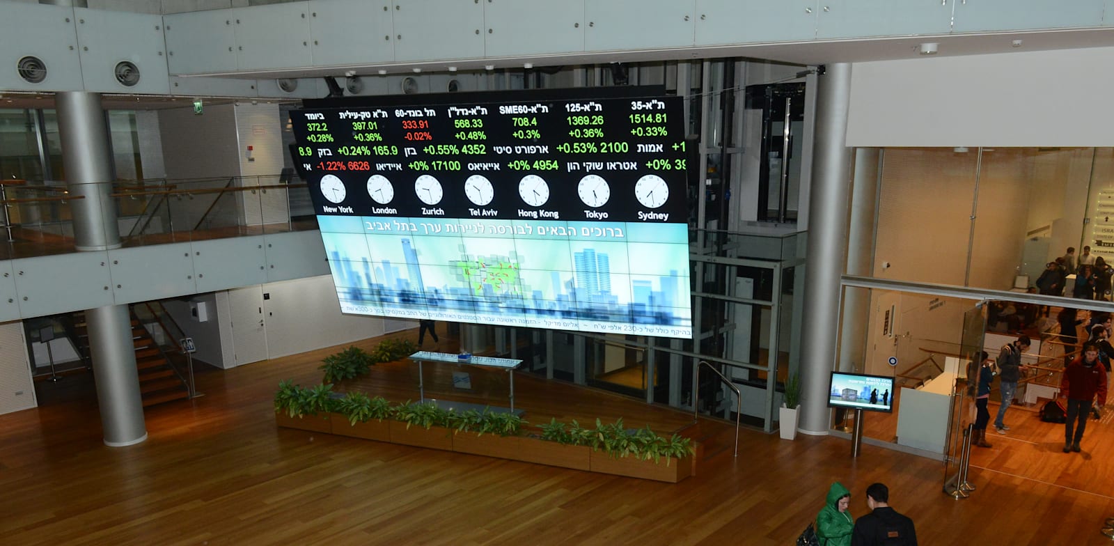 הבורסה בתל אביב / צילום: איל יצהר