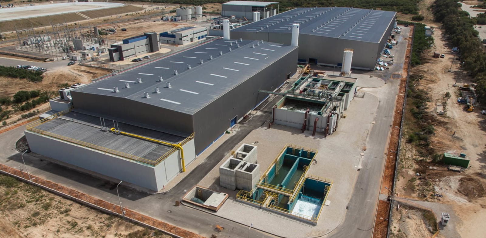 Ashdod desalination plant  credit: Albatross Aerial Photography