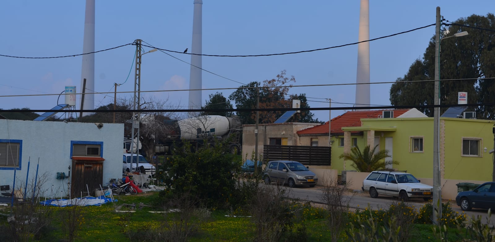תחנת הכח בחדרה / צילום: גיל ארבל