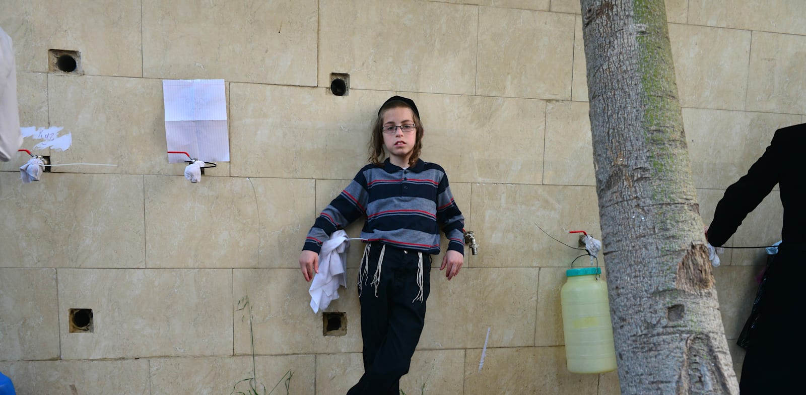 ילד חרדי בבני ברק / צילום: תמר מצפי