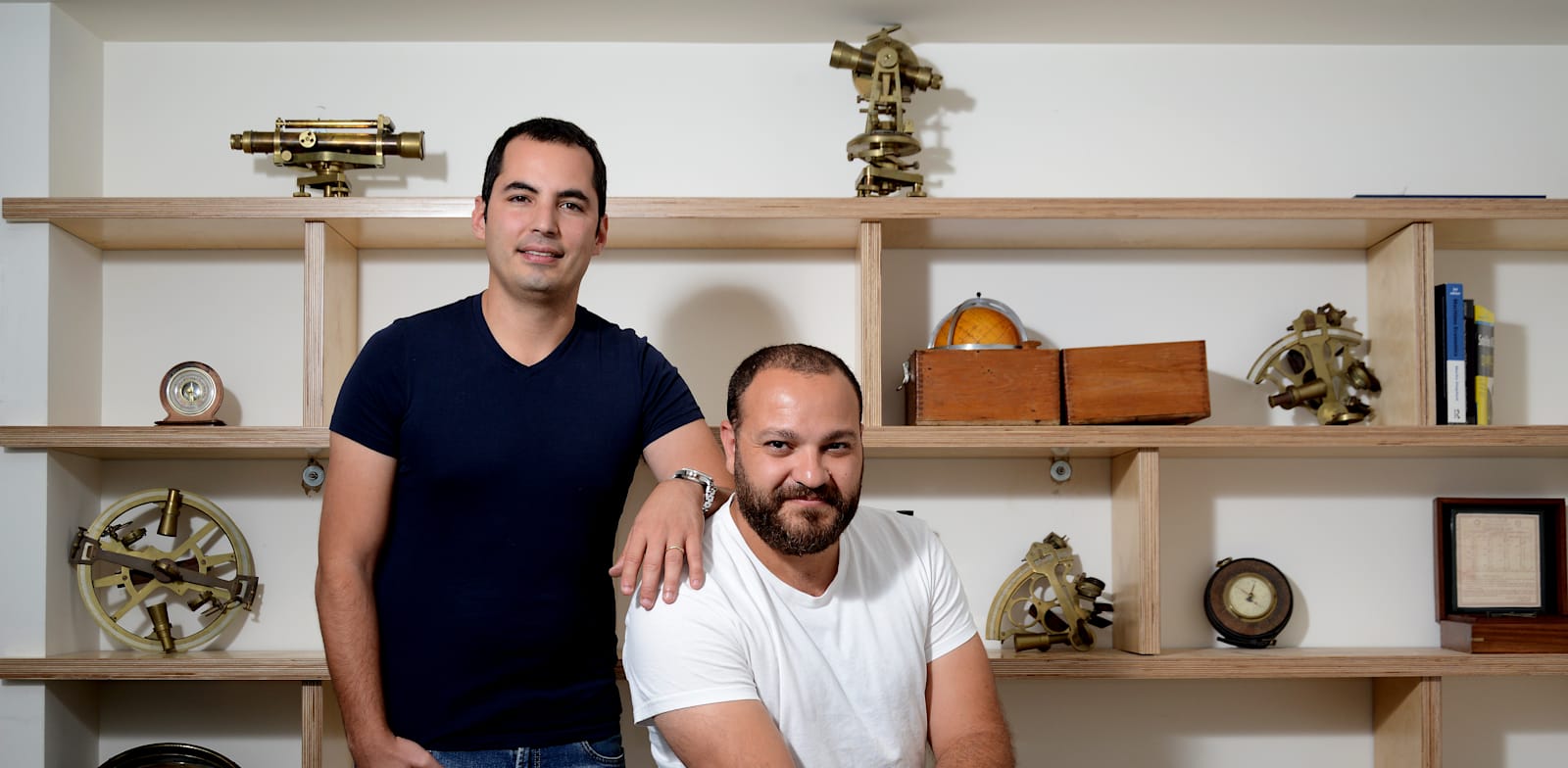 Windward founders Ami Daniel and Matan Peled   credit: Eyal Izhar