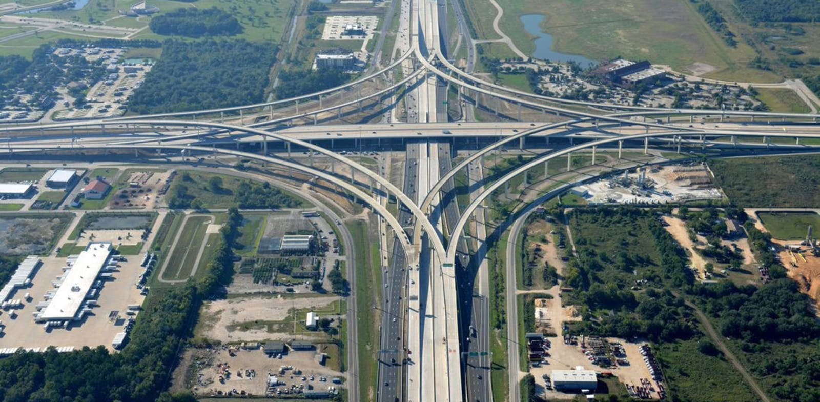 Shikun & Binui toll road in Houston  credit: Aero Photo