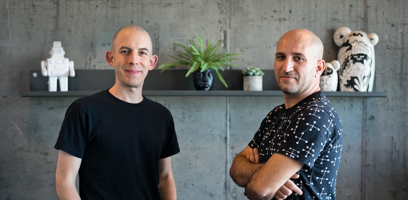 Oded Lavie and Lior Weizmann Credit: Efrat Saar