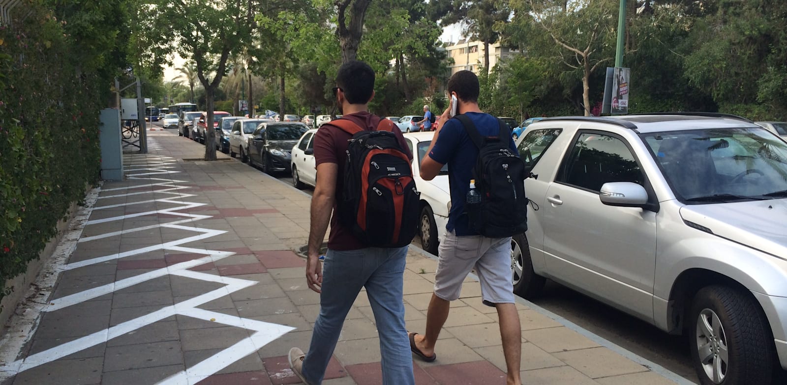 Parking in Tel Aviv Photo: Meirav Moran