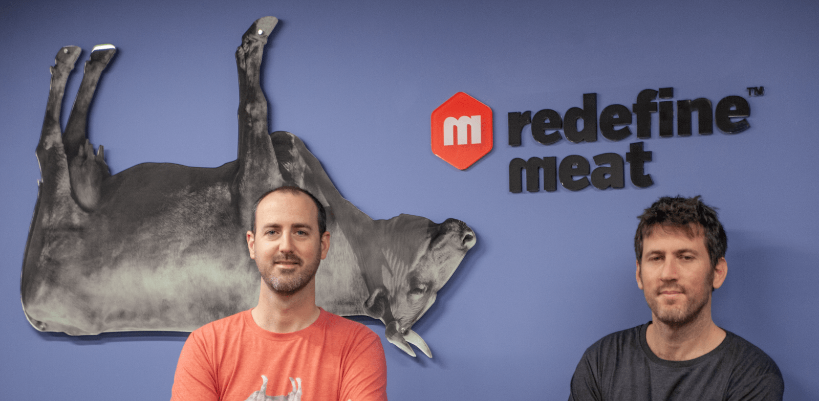 Redefine Meat founders Eshchar Ben-Shitrit and Adam Lahav