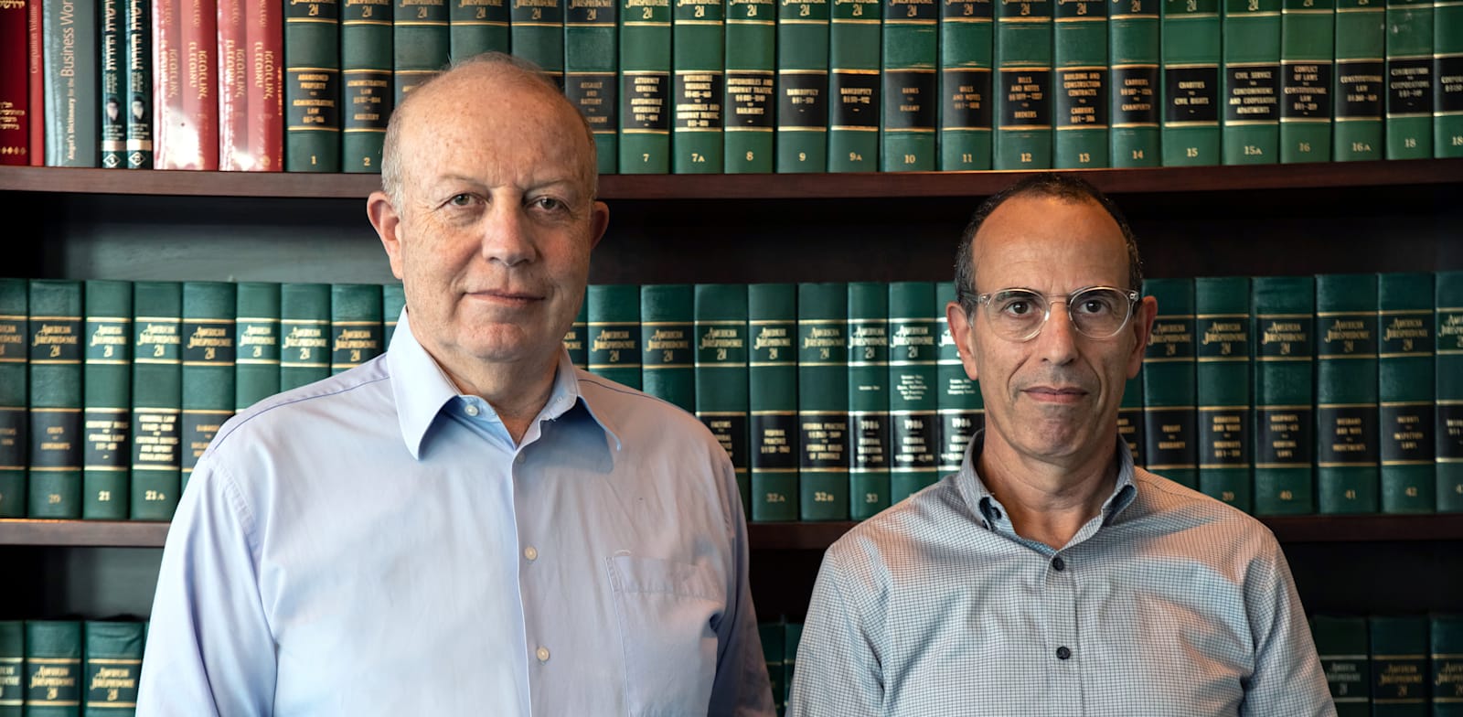 עו''ד גיל אורן ועו''ד אמנון לורך / צילום: כדיה לוי