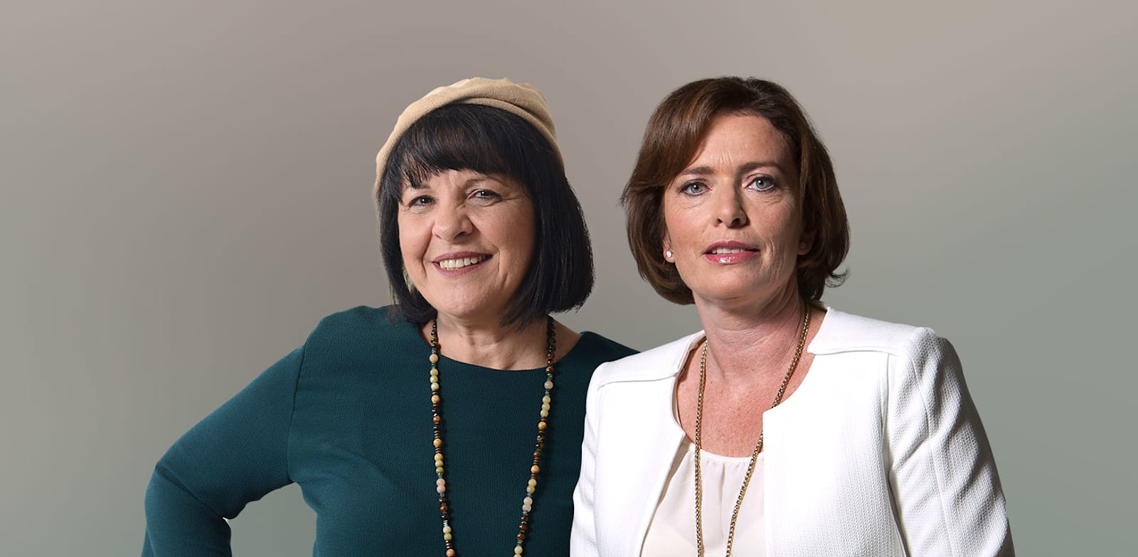 עינת קליש רותם (מימין) ועליזה בלוך / צילום: רמי זרנגר, איל יצהר