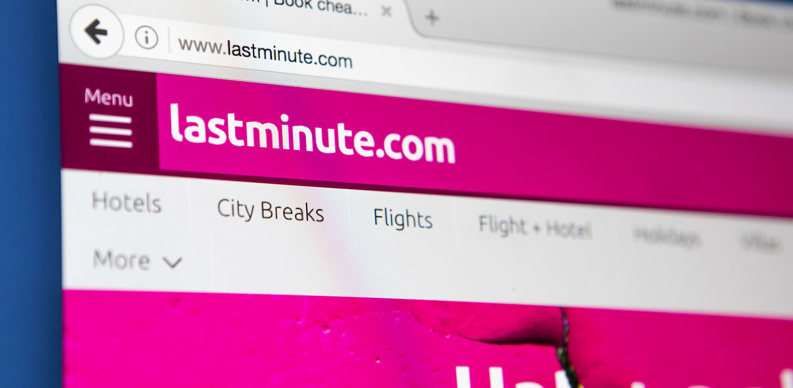 Lastminute.com Credit: Shutterstock