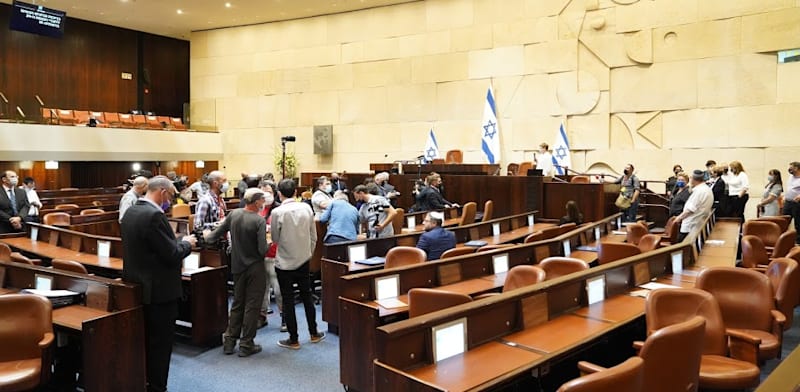 Knesset Credit: Knesset Spokesperson Dani Shem Tov