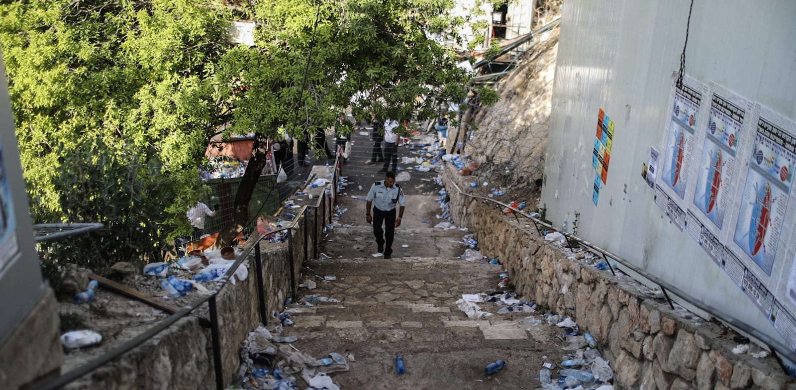 הר מירון. הבוקר לאחר האסון / צילום: Reuters, Ilia Yefimovich