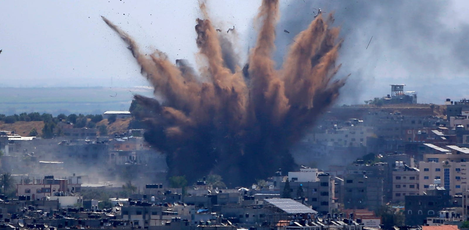 Israel Air Force attack in Gaza  credit:  Hatem Moussa