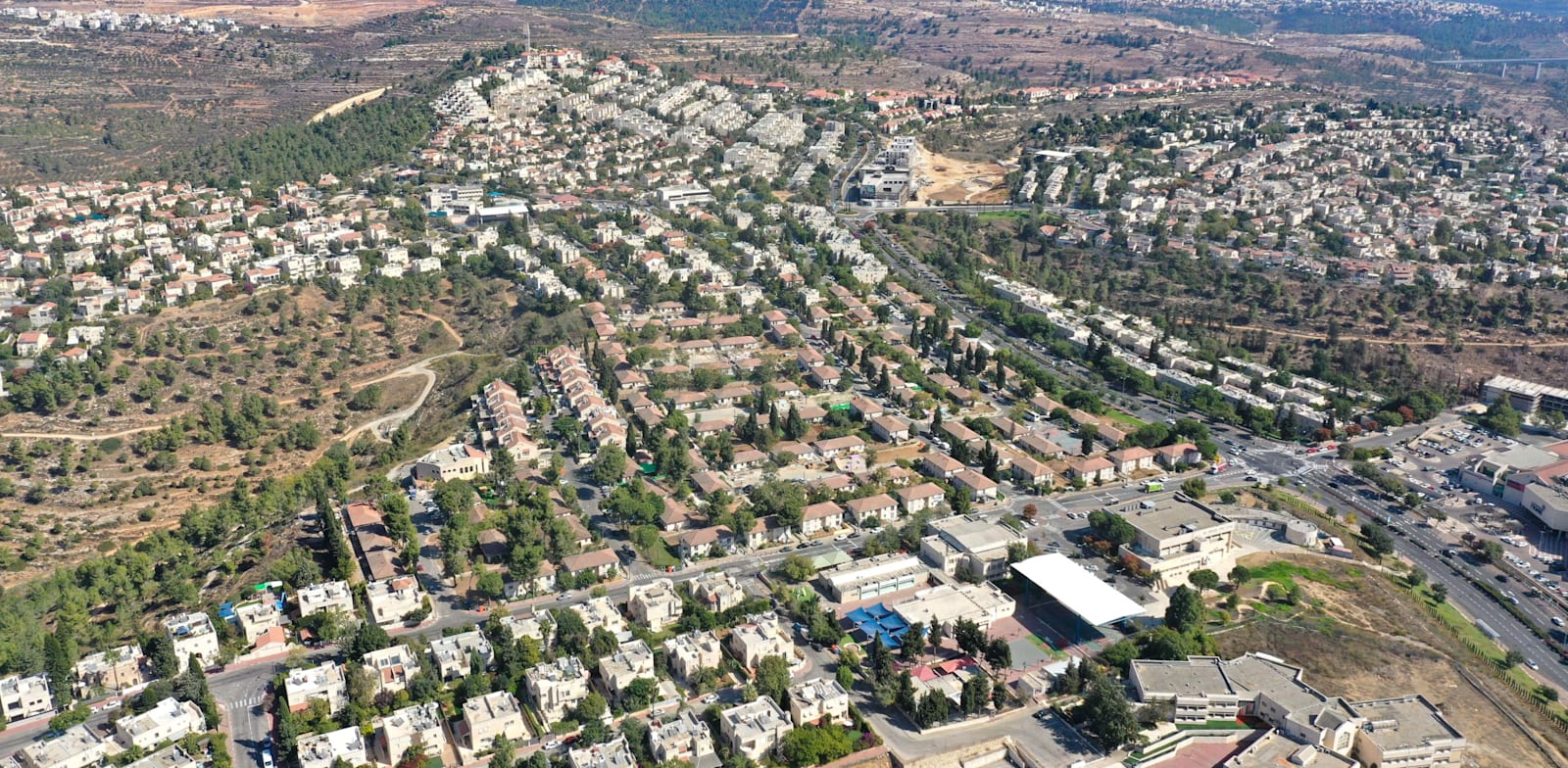 מתחם "לב מבשרת" במבשרת ציון / צילום: צחי קיבנשטיין