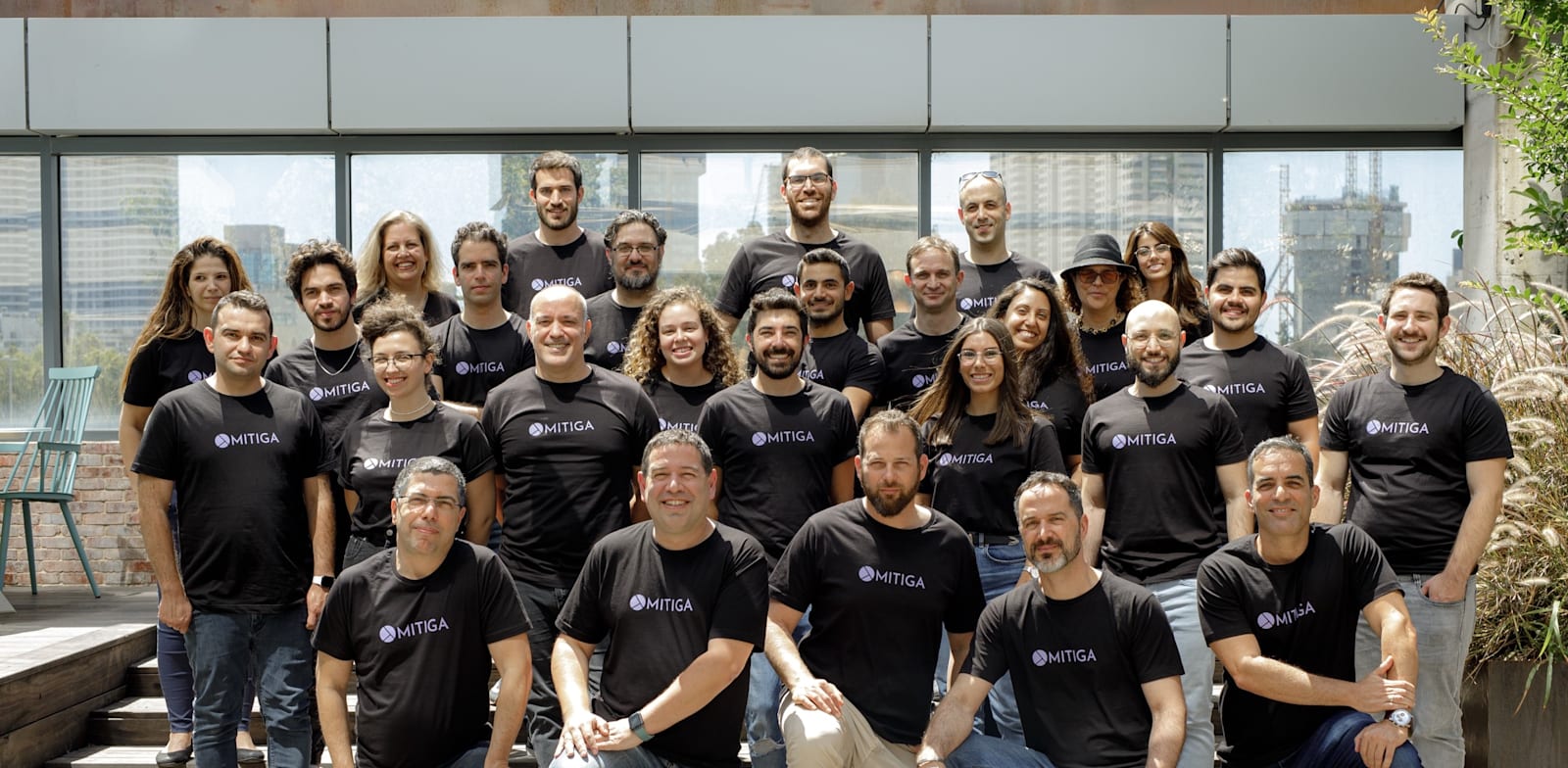 Mitiga's team Photo: Omer Hacohen