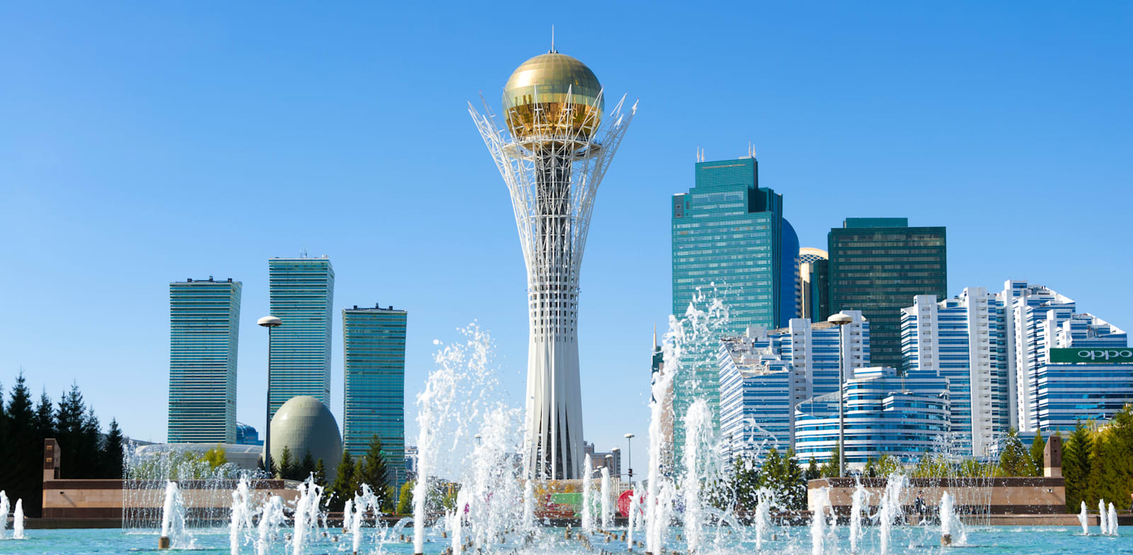 אסטנה, בירת קזחסטן. ארנה (אז מנופים) רכשה קרקע בעיר בשנת 2007 / צילום: Shutterstock