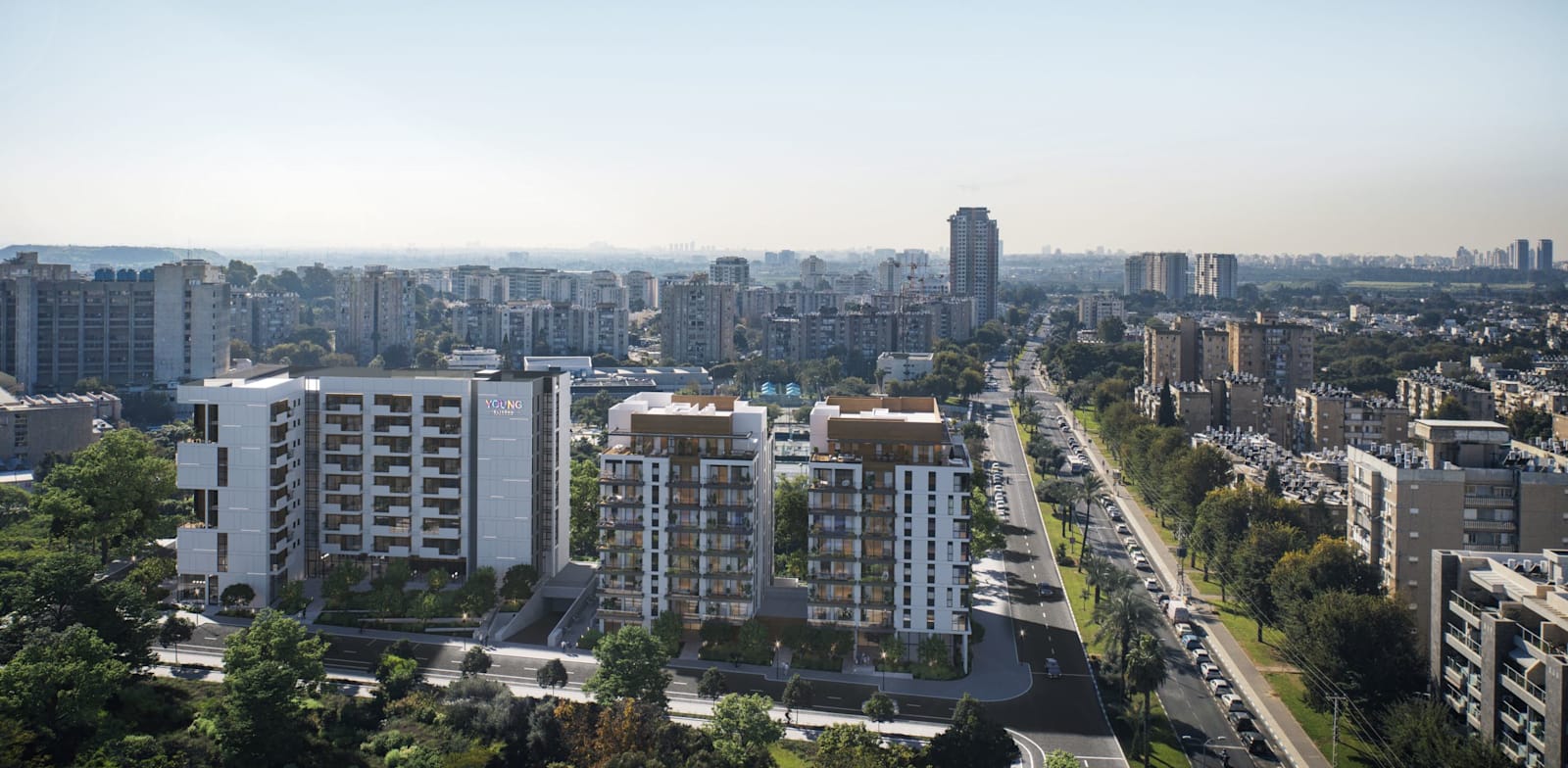 Tel Aviv apartments Credit: 3DIVISION