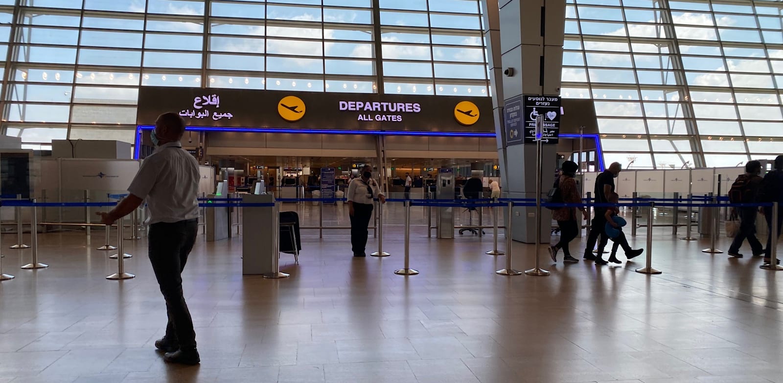 שדה התעופה בן גוריון / צילום: מיכל-רז חיימוביץ'