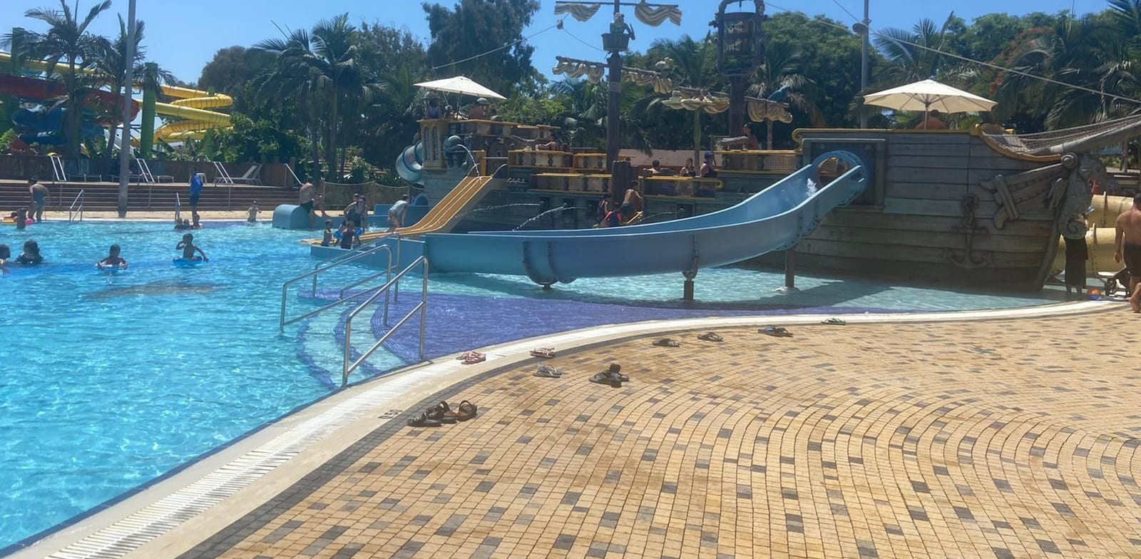 בריכה בפארק המים שפיים / צילום: פארק המים שפיים