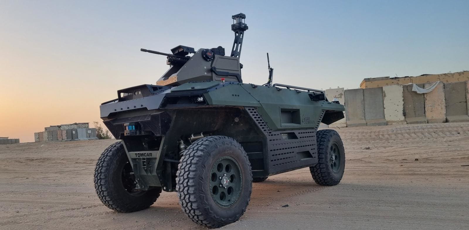 IAI Rex Mk2 autonomous vehicle  credit: IAI