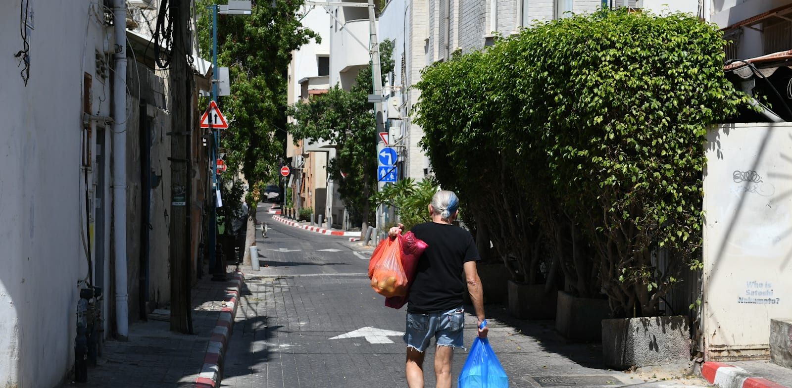 כרם התימנים. 11 מקטעים הפכו ל'מוטי הליכה' / צילום: איל יצהר