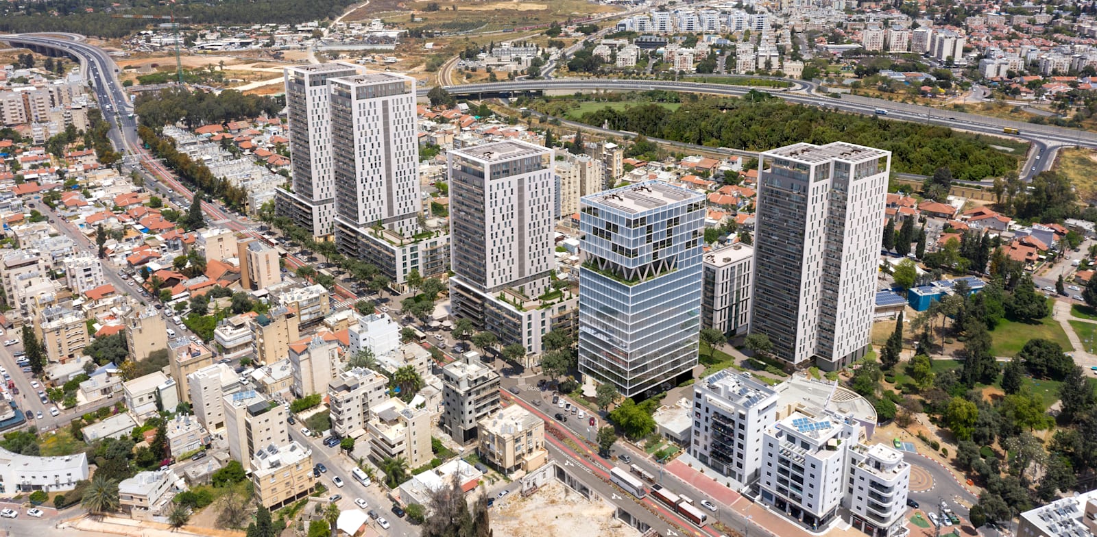 תוכנית התחדשות עירונית ל-610 יחידות דיור במרכז רמלה / צילום: ערן מבל אדריכלים