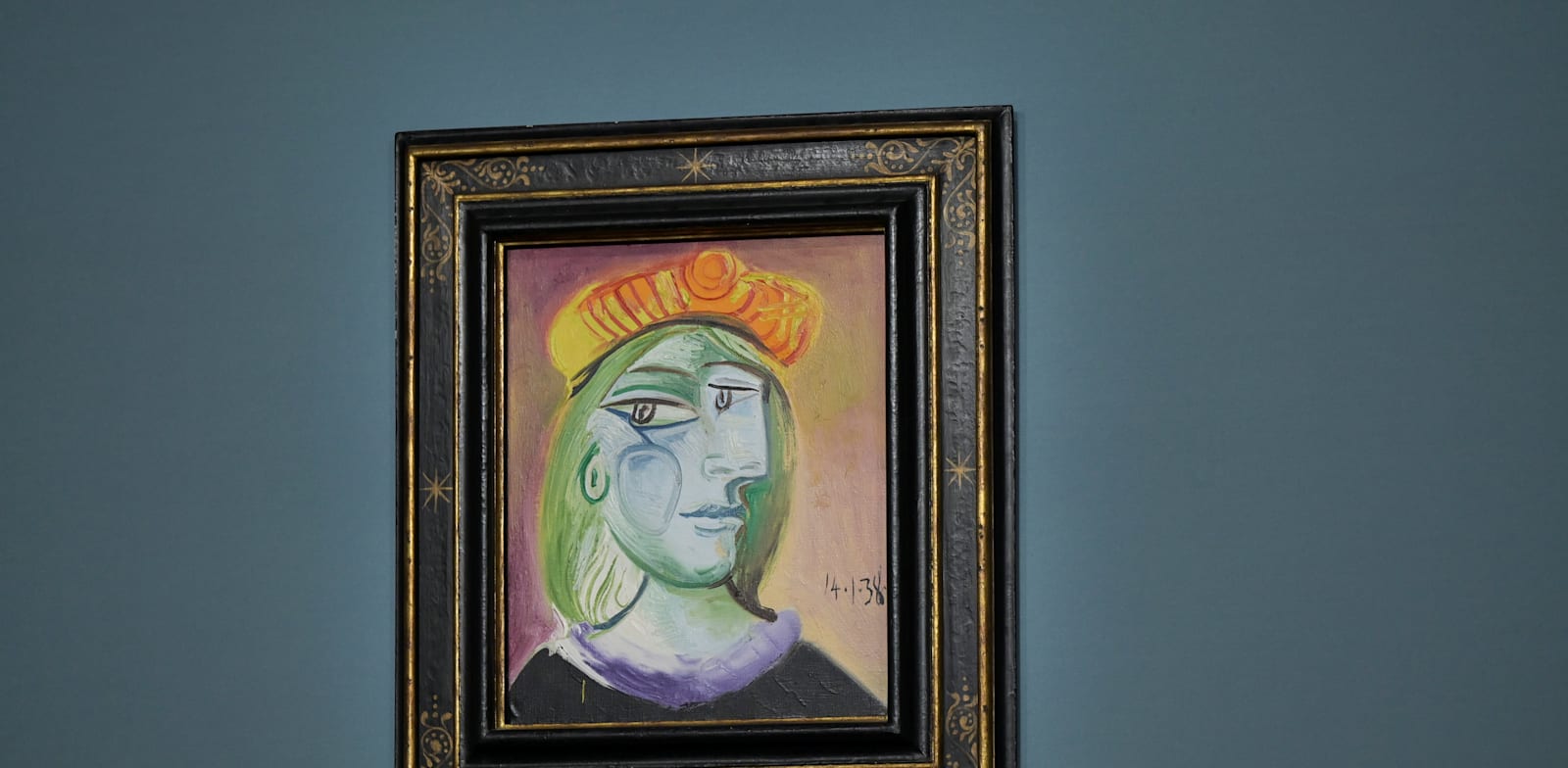 ''אישה עם כובע כתום'' של פיקאסו. נמכר עבור יותר מ-40 מיליון דולר / צילום: Reuters, ברידג'יט בנט