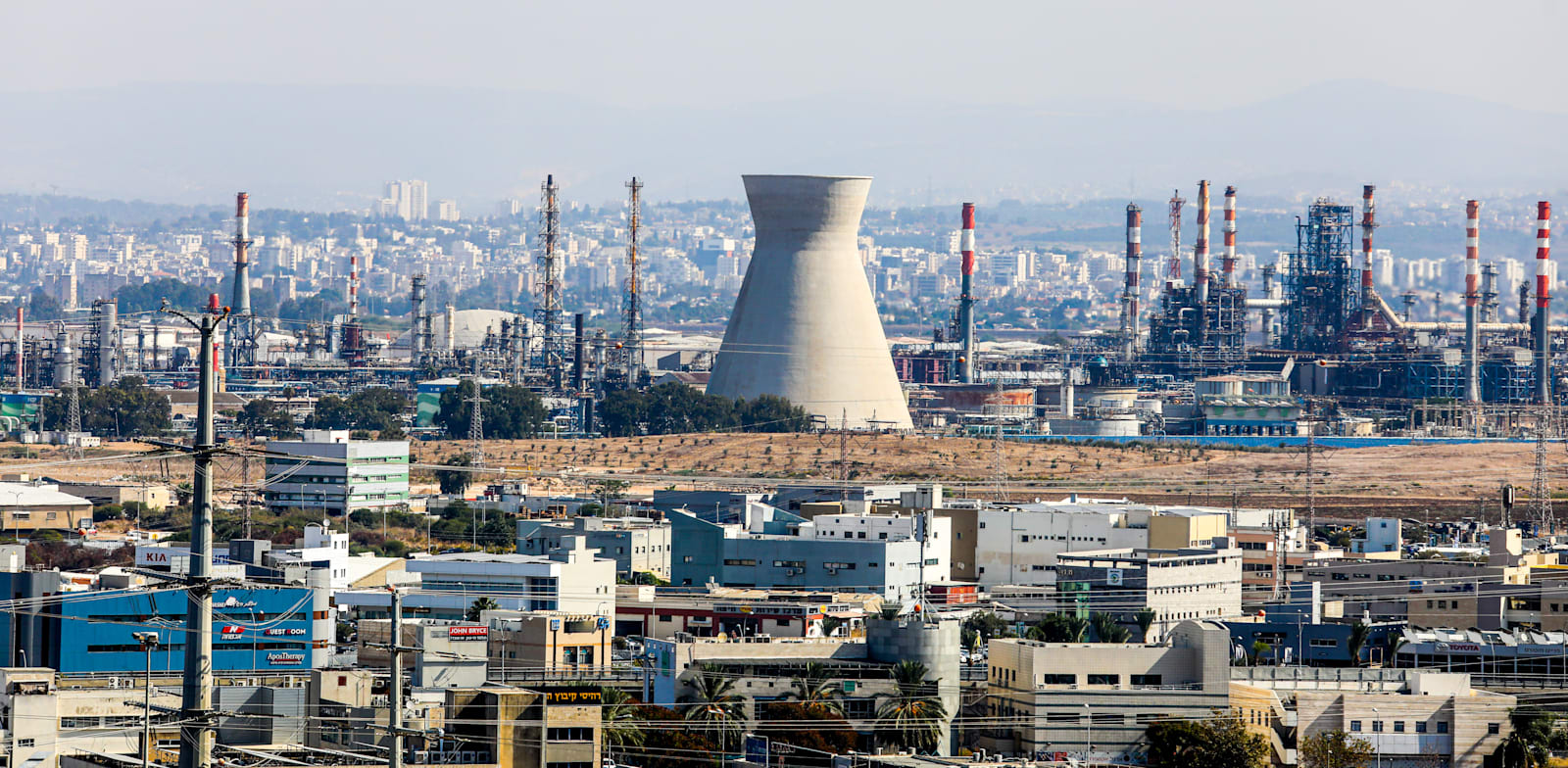 מתחם בזן במפרץ חיפה / צילום: שלומי יוסף