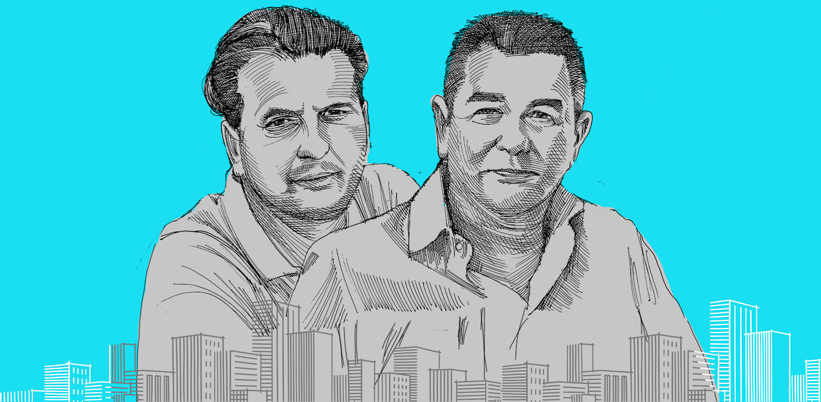 חן (מימין) ואיתי גינדי / איור: גיל ג'יבלי