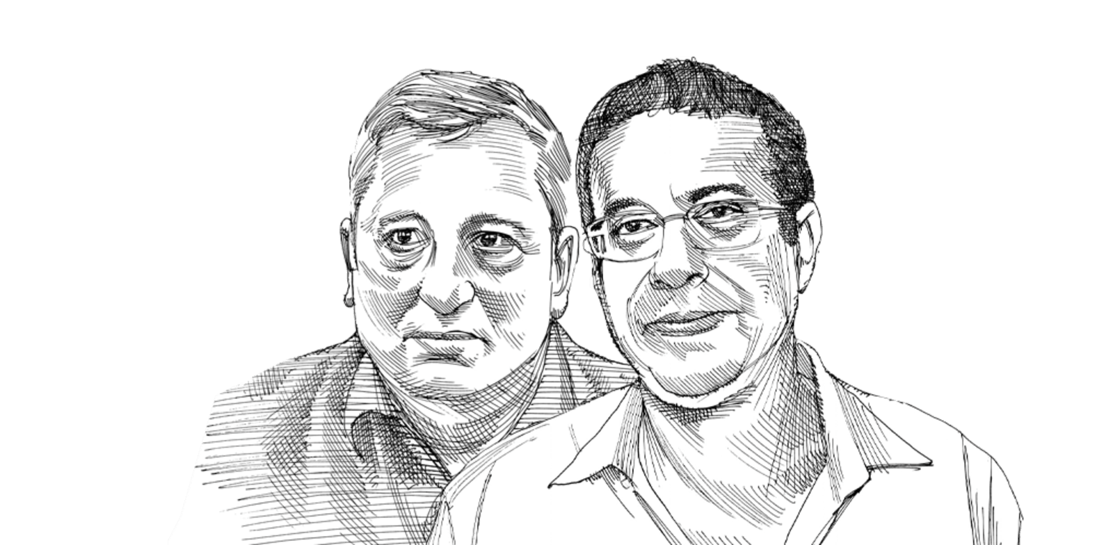 אילן ישועה וניר חפץ / איור: גיל ג'יבלי