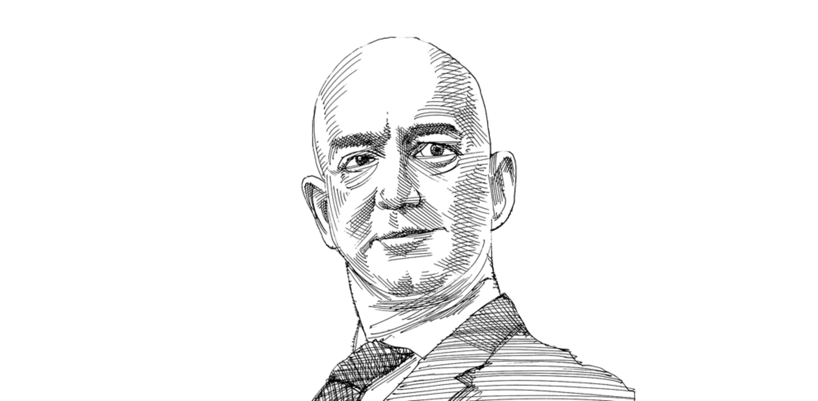 ג'ף בזוס / איור: גיל ג'יבלי