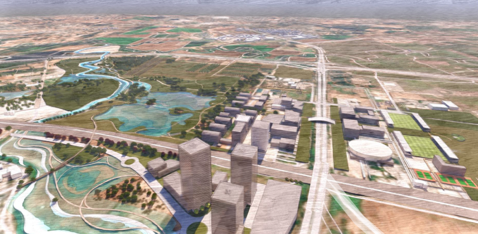 Hayarkon Park Petah Tikva Photo: Shlomo Ahronson and Ari Cohen Architects