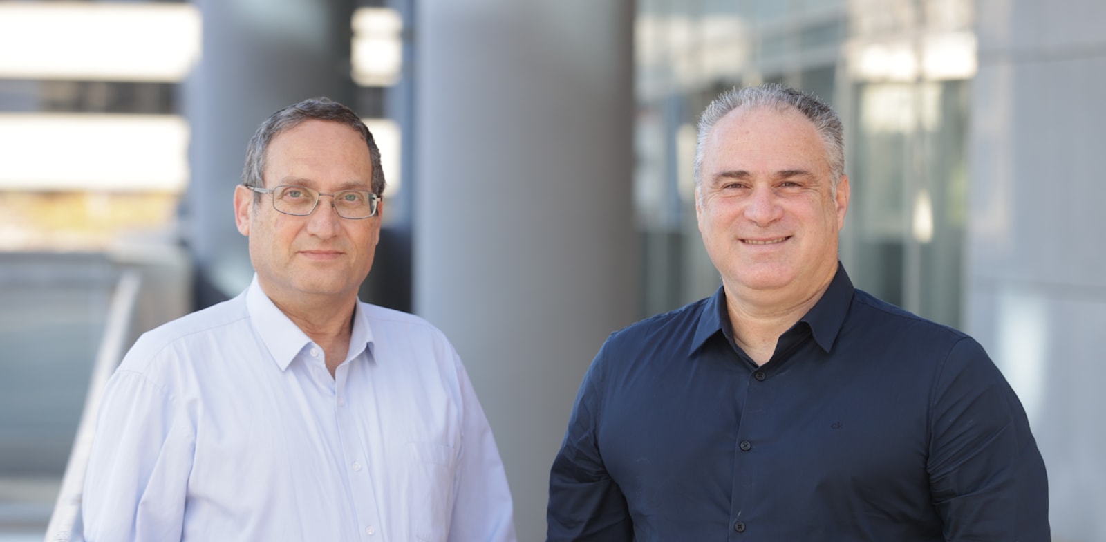 Amir Erlichman and Haim Engler Photo: Tal Cohen