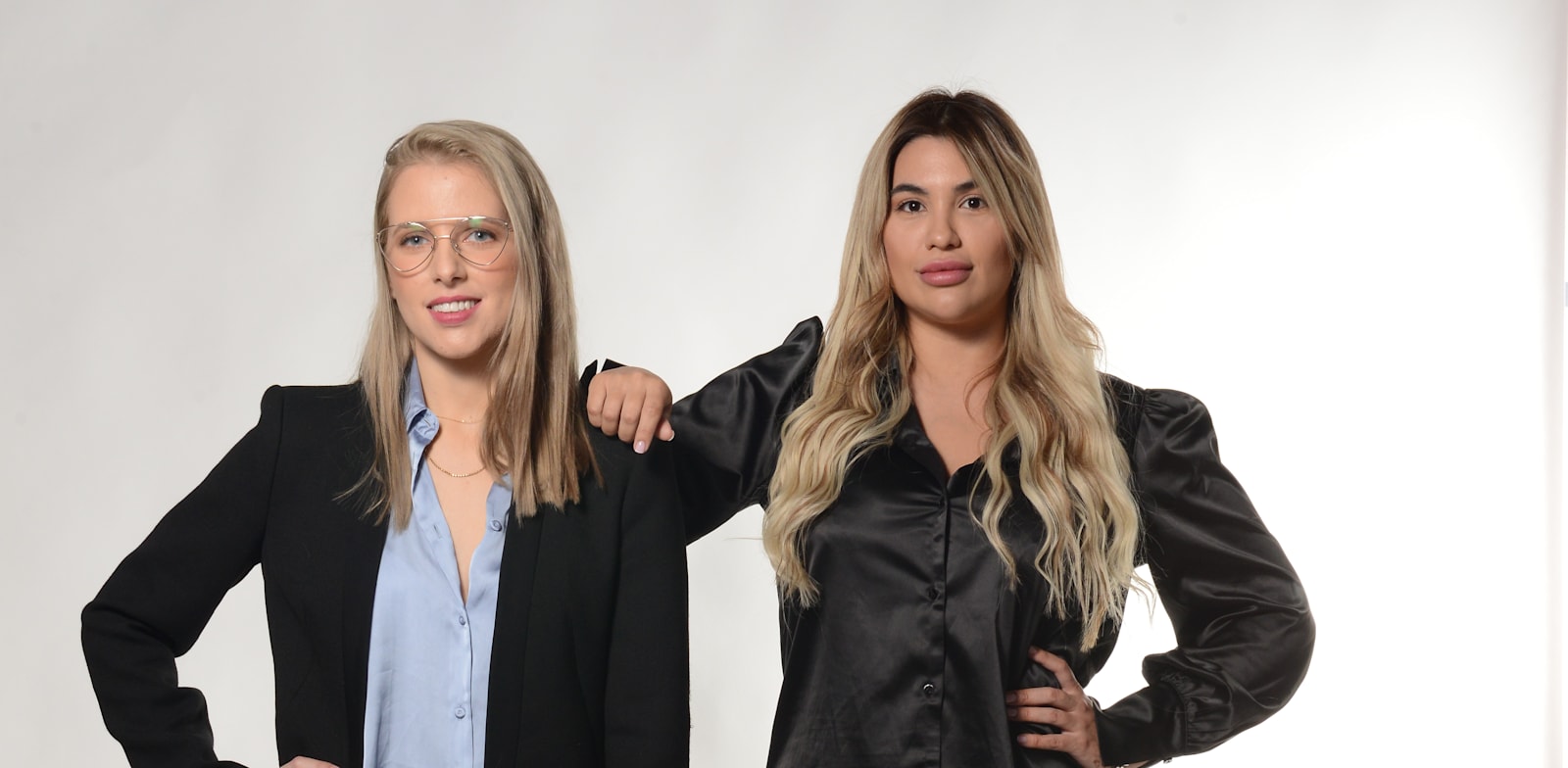 מימין: לנור דניאל וסיון פרידמן יוסף, מייסדות דריל / צילום: איל יצהר