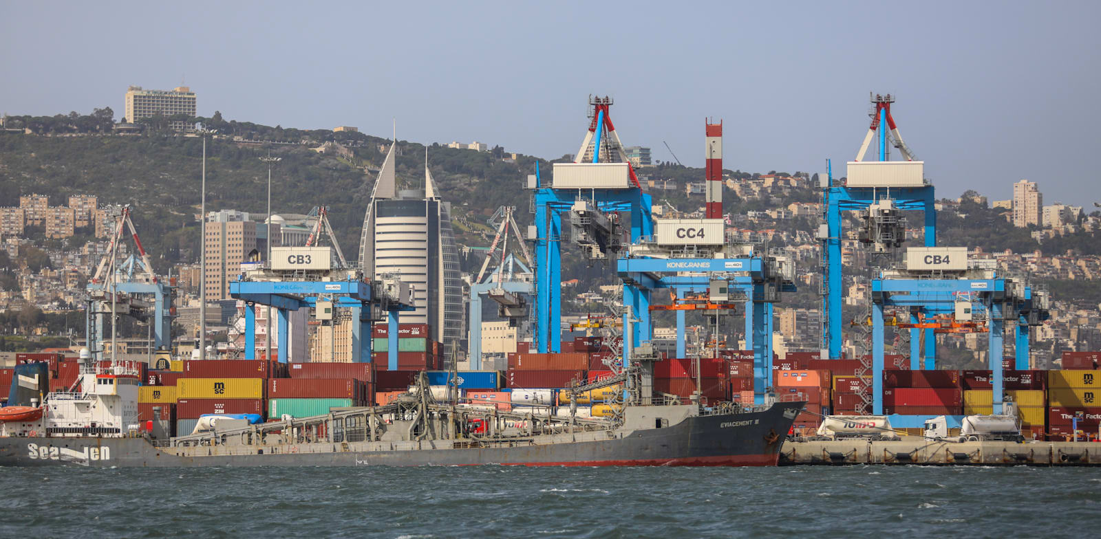 Haifa Port Credit: Shlomi Yosef