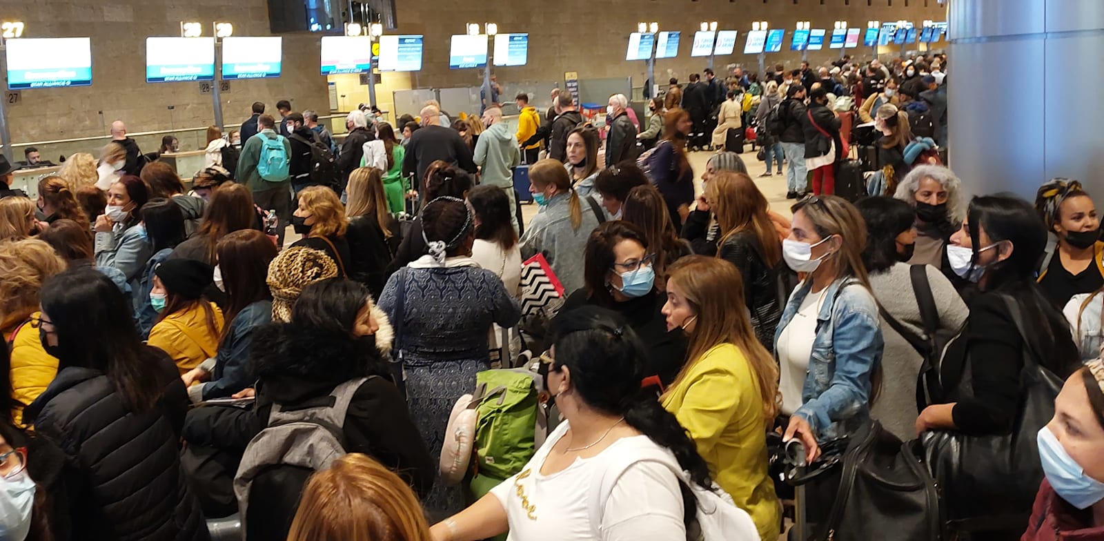 Ben Gurion airport Credit: Ronen Meshi