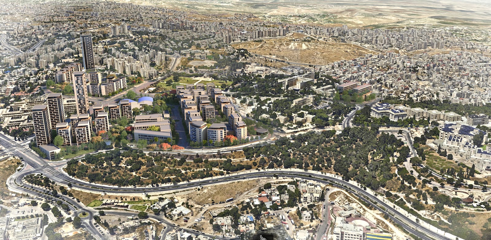 New plans for Mount Scopus Credit: View Point