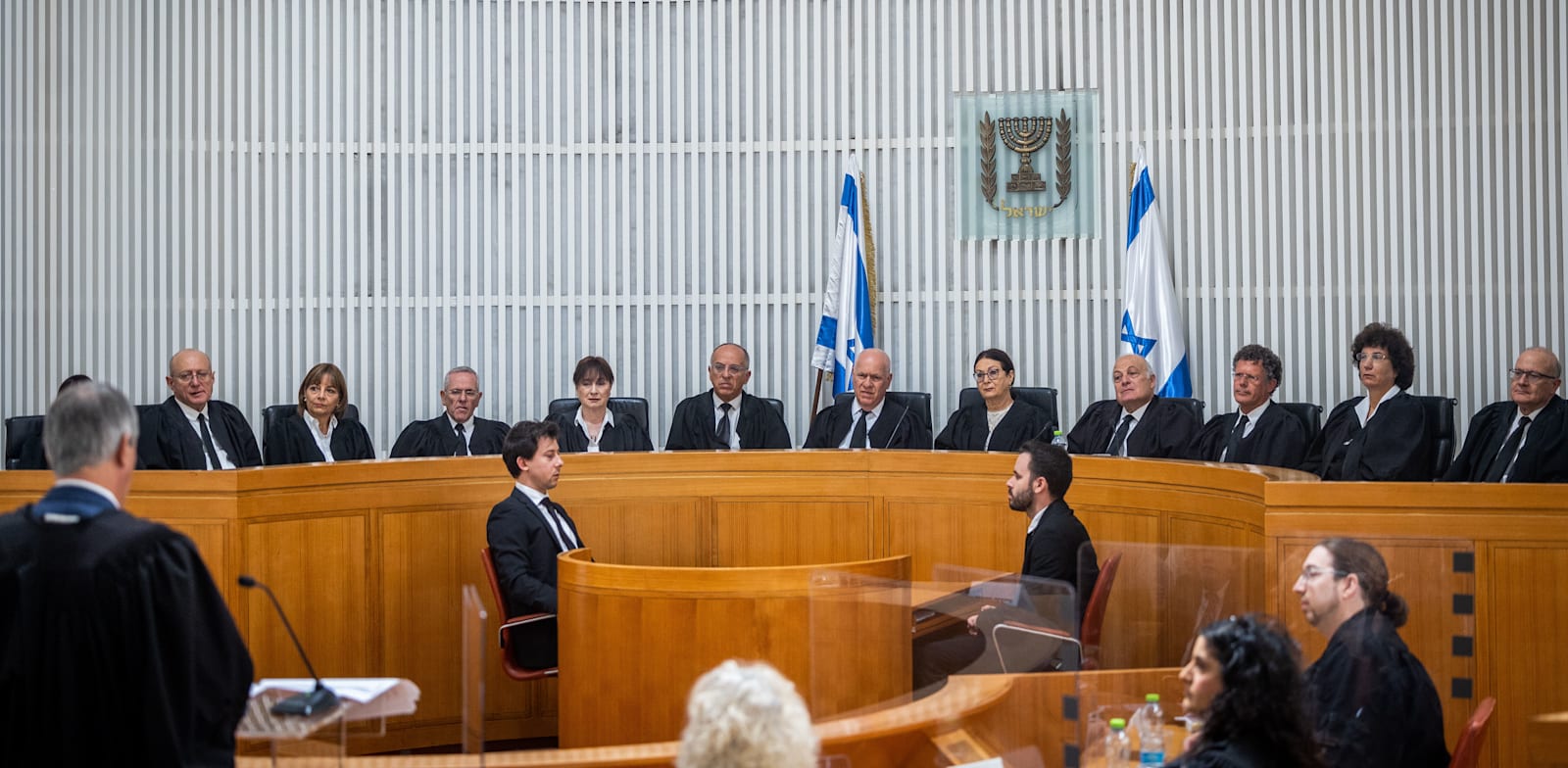 שופטי בית המשפט העליון / צילום: יונתן זינדל, פלאש 90