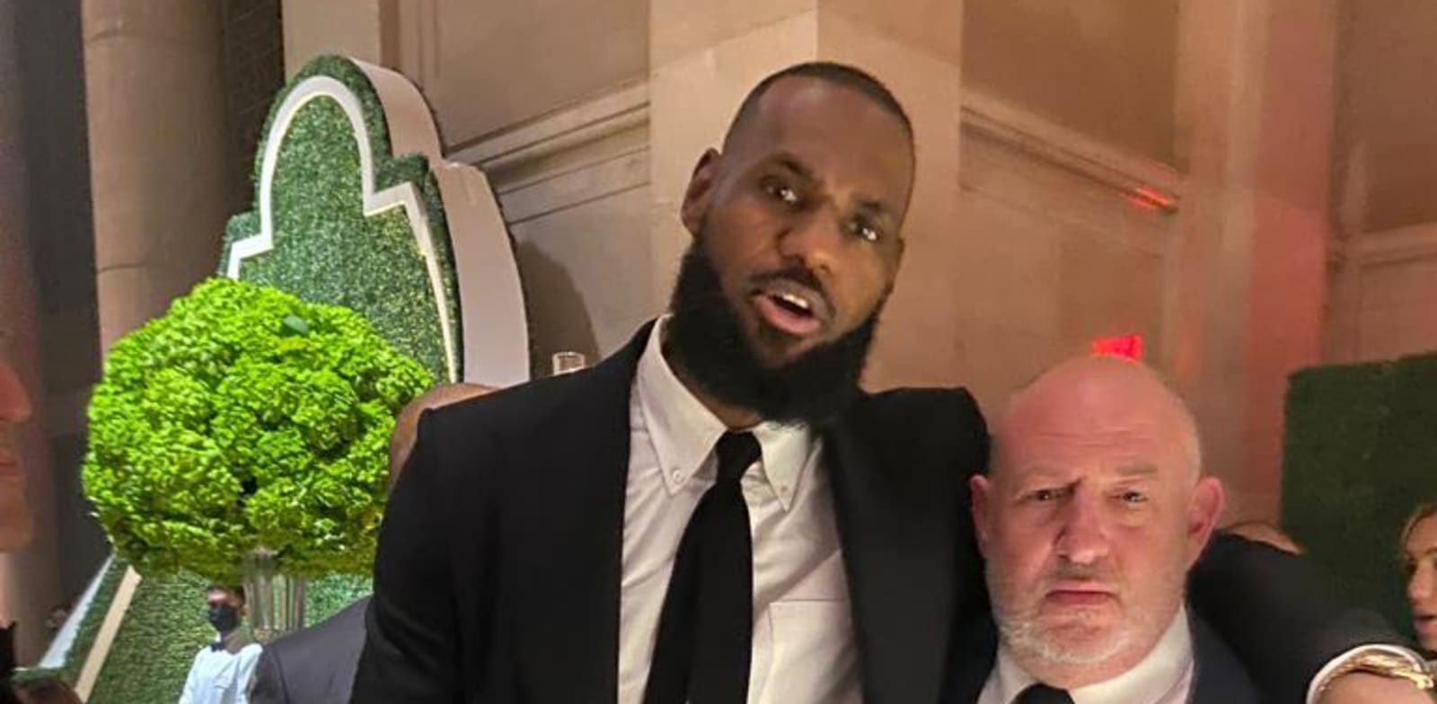 הראל ויזל ולברון ג'יימס / צילום: תמונה פרטית