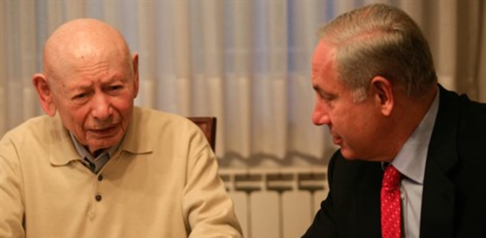 נתניהו ואביו - הדגמה מדור ספרות