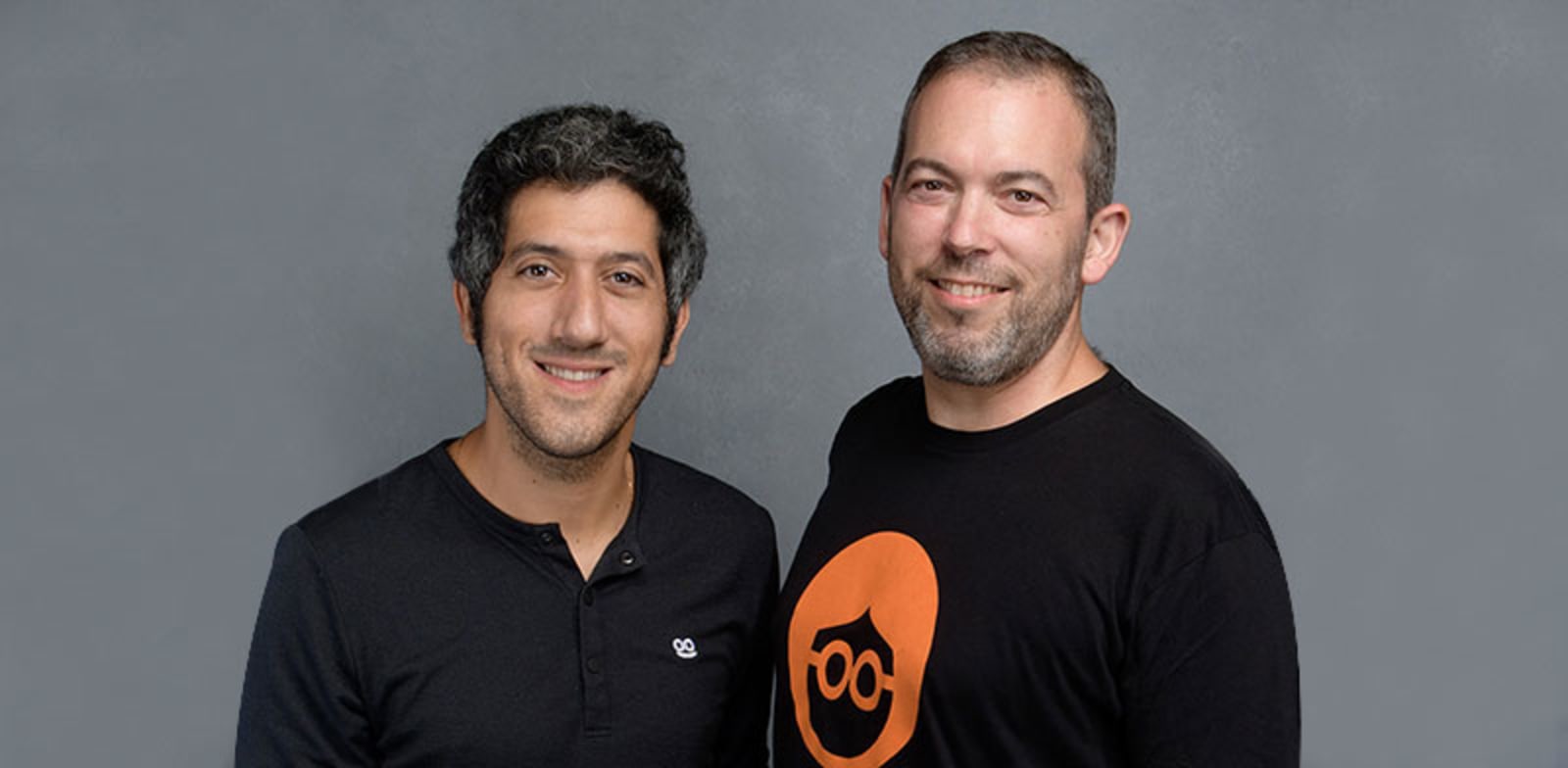 ​ירון גלאי, מנכ''ל אאוטבריין, ואדם סינגולדה, מייסד טאבולה / צילום: נועם גלאי