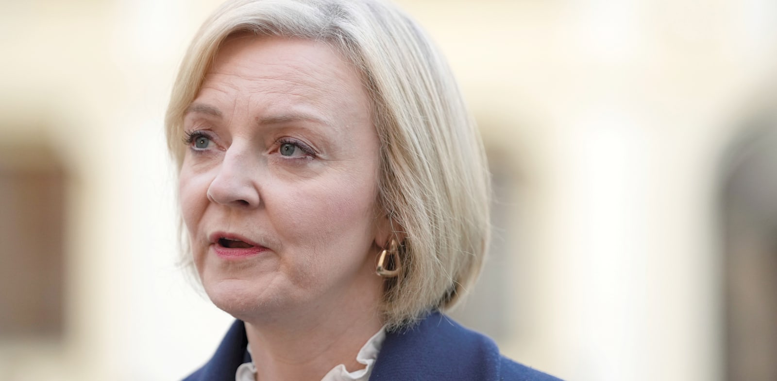 ראש ממשלת בריטניה, ליז טראס / צילום: Associated Press, Alastair Grant