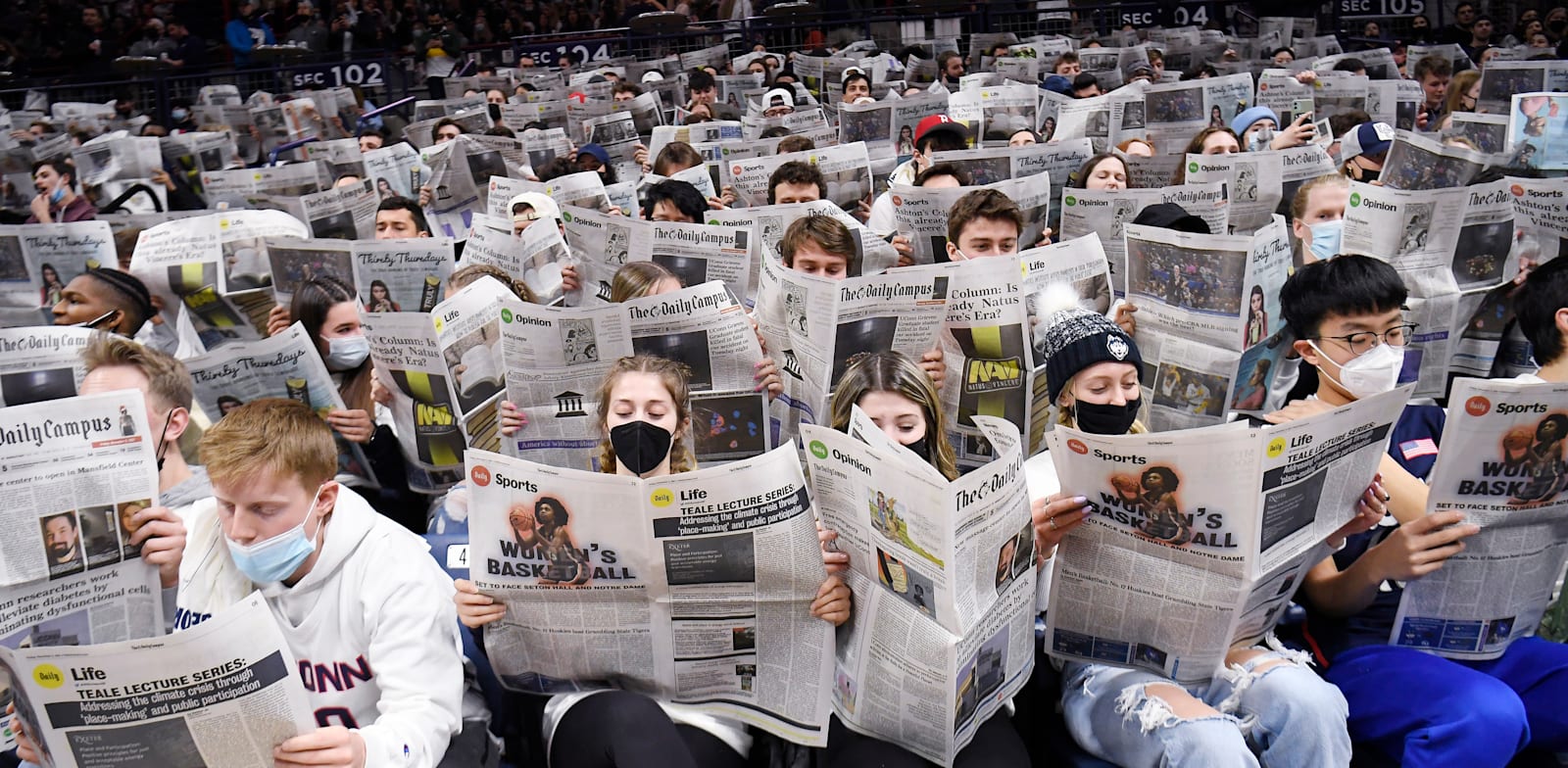 סטודנטים באוניברסיטת קונטיקט / צילום: Associated Press, Jessica Hill