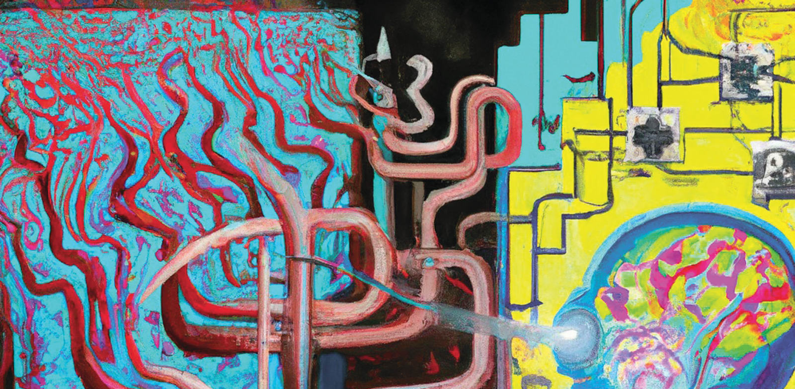 תמונה שיצרה OpenAI בתשובה לשאלה ''כיצד הצ'אט של החברה ישנה את העולם?''
