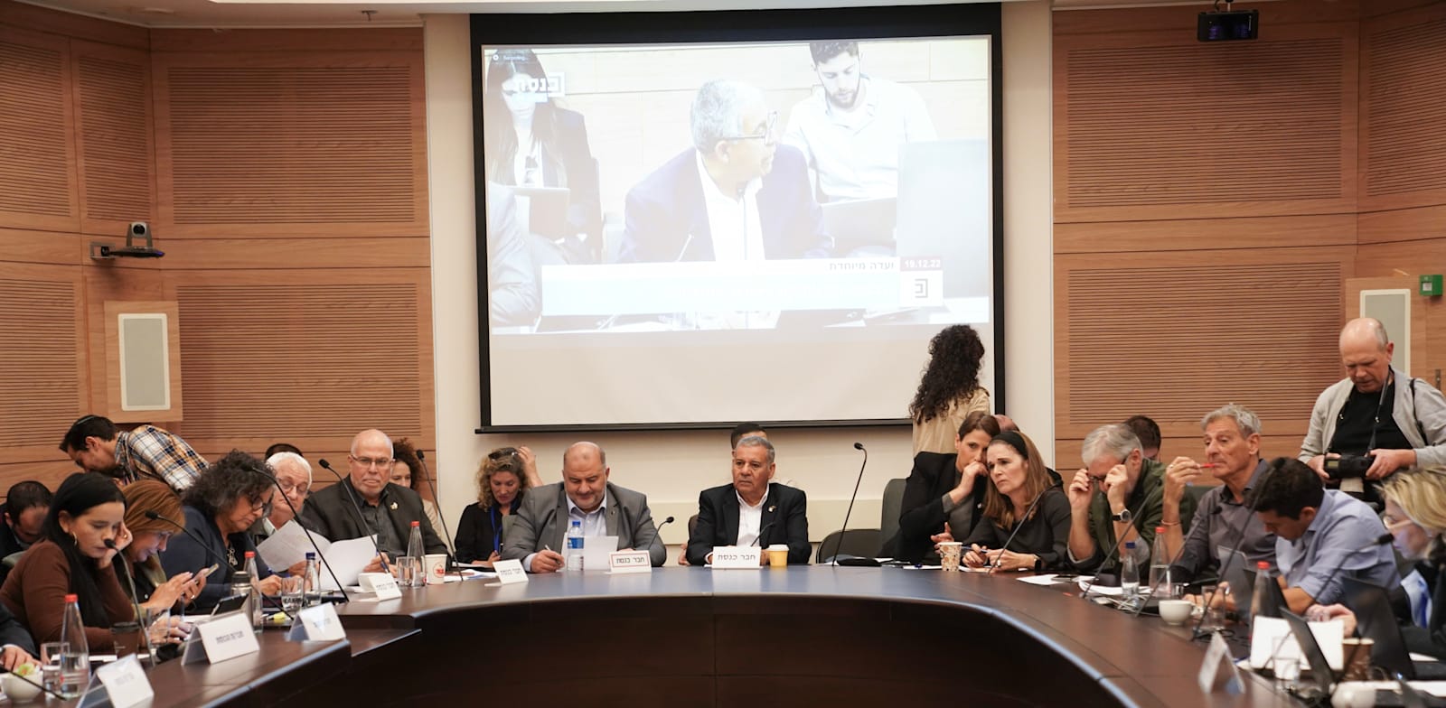 ועדה מיוחדת לדיון בהצעת חוק לתיקון פקודת המשטרה / צילום: דני שם טוב, דוברות הכנסת