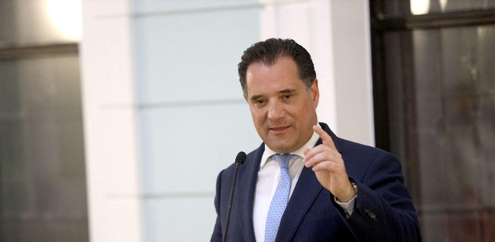 אדוניס גיאורגיאדיס. שר הפיתוח וההשקעות של יוון / צילום: פרטי