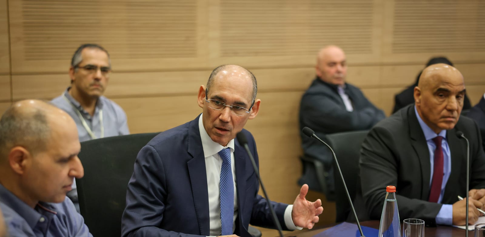 Governor of the Bank of Israel Amir Yaron  at the Knesset Finance Committee  credit: Noam Moskowitz, Knesset Spokesperson's Office