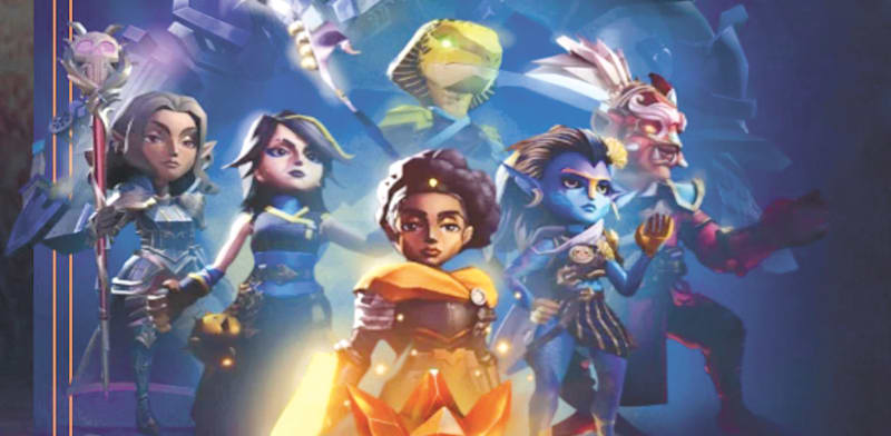 פרסומת של Immutable למשחק guild of guardians בשיתוף עם ליגת esports / צילום: מאתר guild of guardians